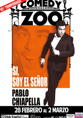 Comedy Zoo, Pablo Chiapella → Club Capitol