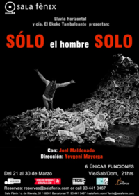 Sólo el hombre solo