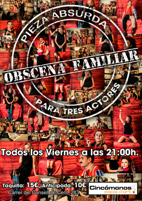 Obsena familiar → Cincómonos Espai d'Art