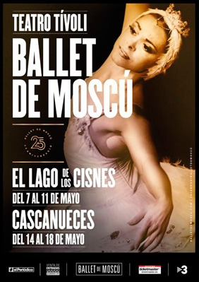 Ballet de Moscou: El lago de los cisnes y El Cascanueces → Teatre Tívoli