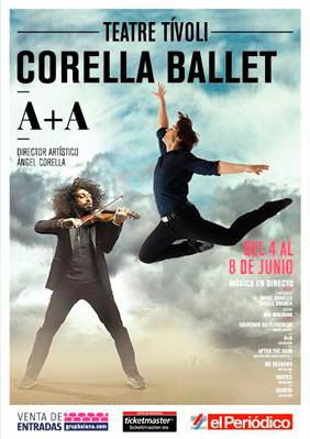 Corella Ballet: A+A → Teatre Tívoli