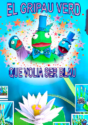 El gripau verd que volia ser blau → Sala Atrium
