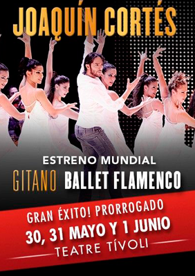 Joaquín Cortés: Gitano → Teatre Tívoli