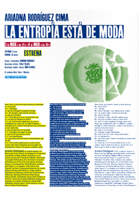 La entropía está de moda → Antic Teatre