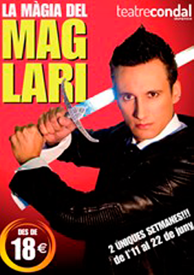 La màgia del Mag Lari → Teatre Condal