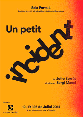 Un petit incident → L'Autèntica Teatre