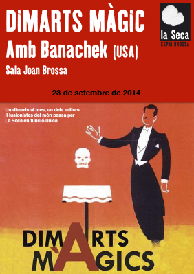 Dimarts màgic: Banachek → Escenari Joan Brossa