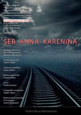 Ser Anna Karenina → Cafè Teatre Llantiol