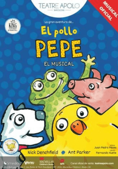 El Pollo Pepe. El musical → Teatre Apolo