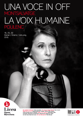 Una voce in off / La voix humaine → Gran Teatre del Liceu