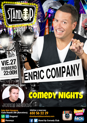Comedy Nights: Enric Company → Stand-Up Comedy Club