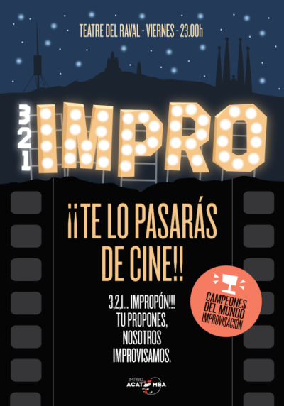3, 2, 1 Impro! → Teatre del Raval