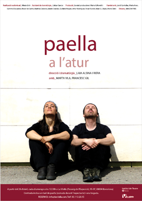 Paella a l'atur → Teatre La Vilella
