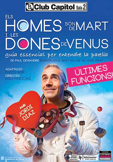 Els homes són de Mart i les dones de Venus → Club Capitol