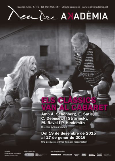 Els Clàssics van al Cabaret → Teatre Akadèmia