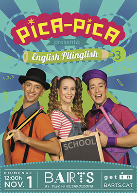Pica-Pica: English Pitinglish → BARTS