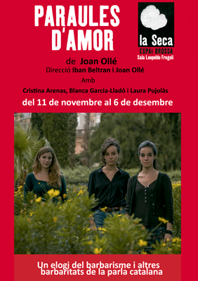 Paraules d'amor → Escenari Joan Brossa
