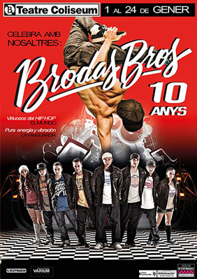 Brodas Bros 10 anys!!! → Teatre Coliseum