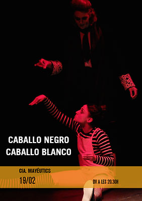 Caballo negro. Caballo blanco → El Maldà