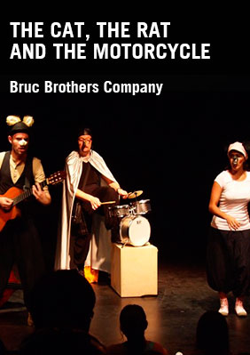 The cat, the rat and a motorcycle → Sala Atrium
