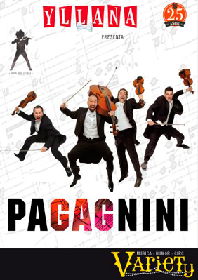 Yllana: PaGAGnini → Teatre Condal