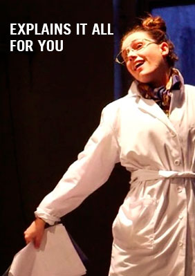 Explains it all for you → Almazen Teatre