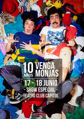 10 años de Venga Monjas → Club Capitol