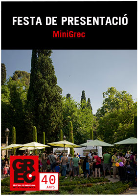 Festa de presentació MiniGrec → Teatre Grec