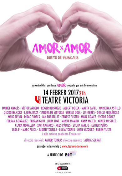Amor x Amor: Duets de musicals → Teatre Victòria