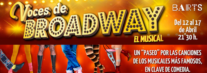 Voces de Broadway, el musical