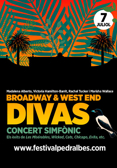 Broadway & West End Divas → Jardins del Palau de Pedralbes