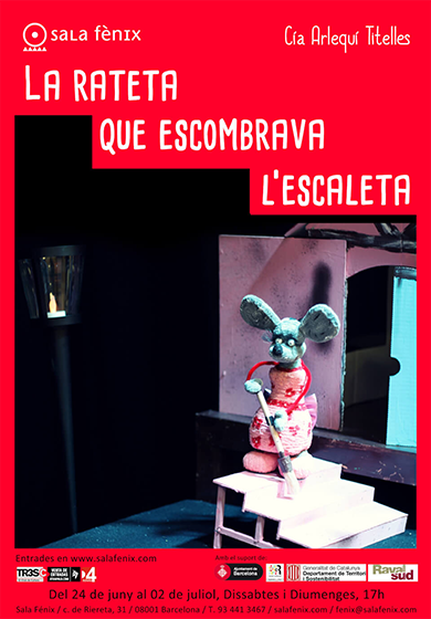 Cía Arlequí Titelles: La rateta que escombrava l’escaleta → Sala Fènix