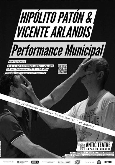 Performance municipal: Hipólito Patón & Vicente Arlandis → Antic Teatre