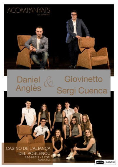Acompanyats - Daniel Anglès i Giovinetto en concert → Casino Aliança Poblenou