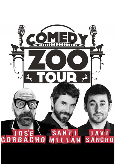 Comedy Zoo Tour: Santi Millán, José Corbacho & Javi Sancho → Carpa Cabaret Sant Cugat