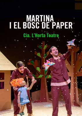 Martina i el bosc de paper → Teatre Municipal Montcada i Reixac