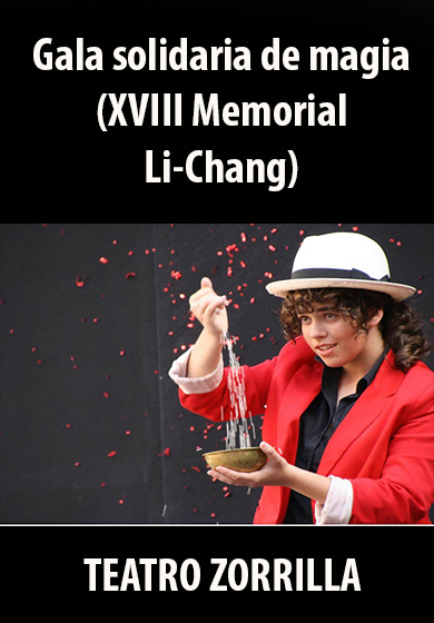 Gala solidaria de magia (XVIII Memorial Li-Chang) → Teatre Blas Infante Badalona
