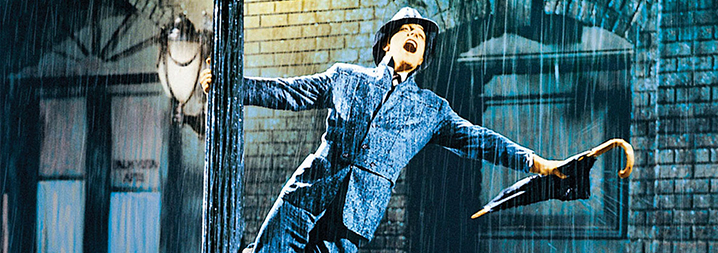 Singin' in the rain amb orquestra, al teatre