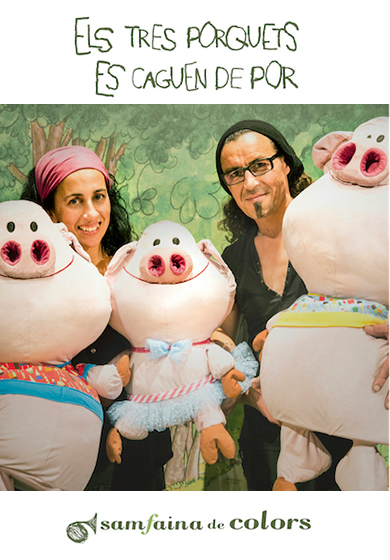 Els 3 porquets es caguen de por → Teatre Conservatori de Manresa
