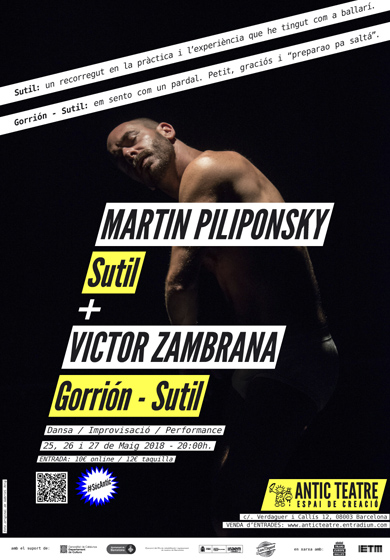 Sutil + Gorrion - Sutil → Antic Teatre