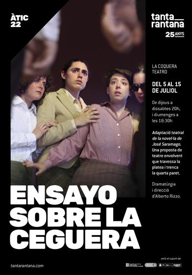 Ensayo sobre la ceguera → Teatre Tantarantana