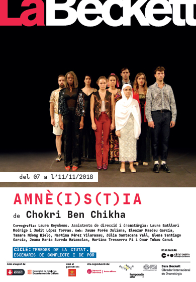 AMNÈ(I)S(T)IA: Say sorry → Sala Beckett