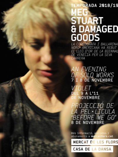 An evening of solo Works → Mercat de les Flors