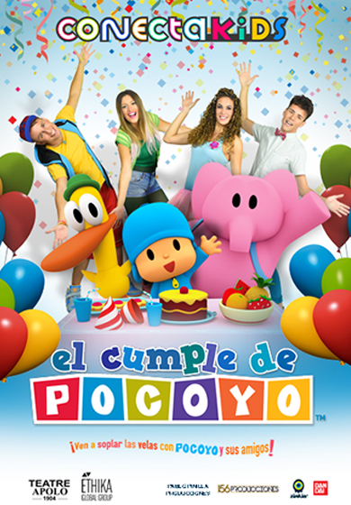 El cumple de Pocoyó - Teatro Barcelona