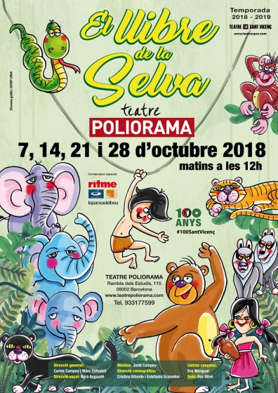 El llibre de la selva → Teatre Poliorama