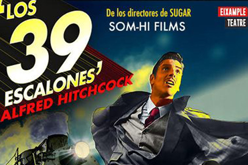 12€ ‘Los 39 escalones’ amb Xavi Duch i Rubén Yuste a l’Eixample Teatre