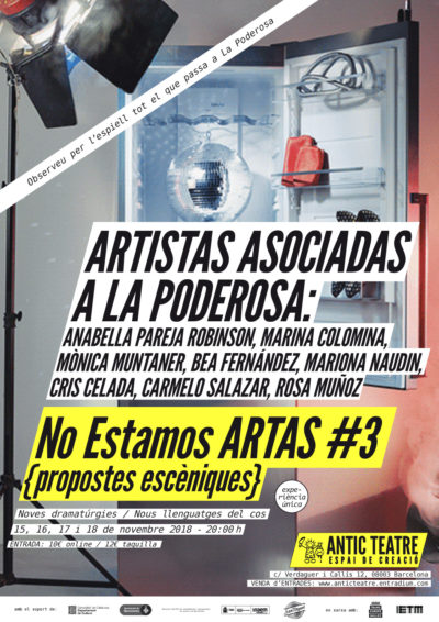 No estamos ARTAS #3 → Antic Teatre