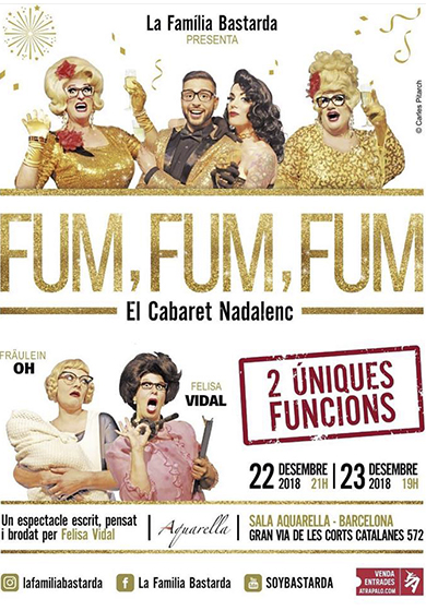 Fum Fum Fum. El Cabaret Nadalenc → Sala Aquarella