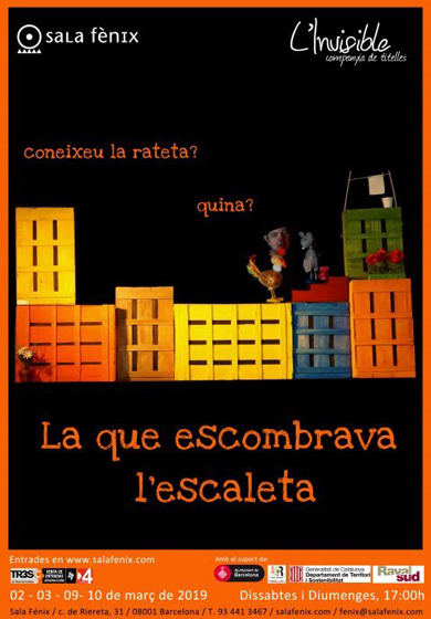La que escombrava l’escaleta → Sala Fènix