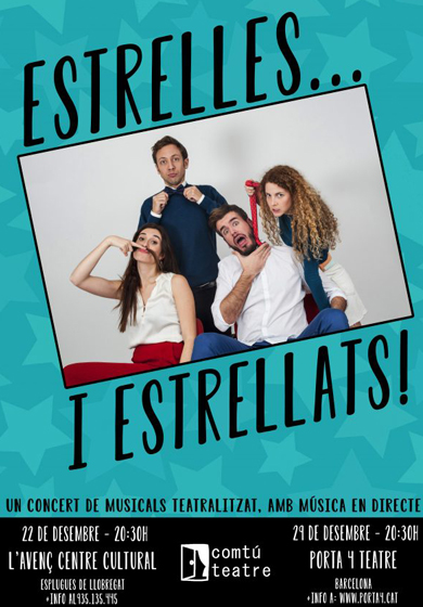 Estrelles i estrellats, un concert teatralitzat → L'Autèntica Teatre
